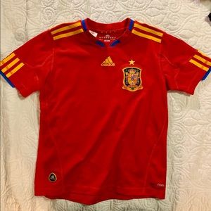 Adidas boys soccer jersey size small - medium